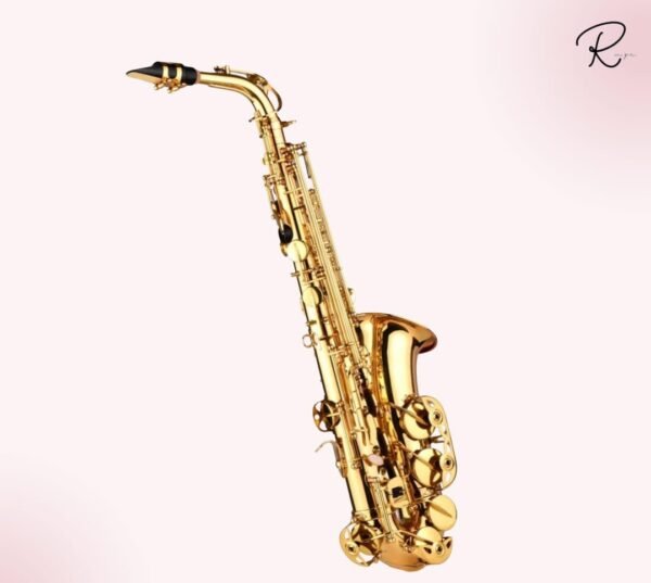 Rmze Premium Eb Alto Saxophone - Rich Tone, High Durability and Superior Craftsmanship - Brass Musical Instruments