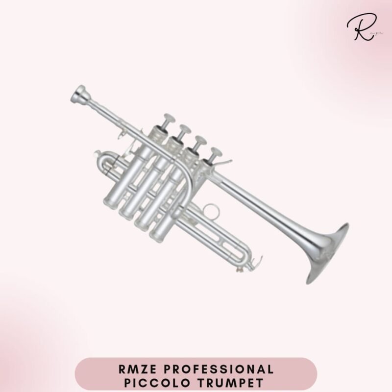 Rmze Professional Silver Piccolo including Hardcase, Mouthpiece, Value Oil, Gloves – Musical Instruments