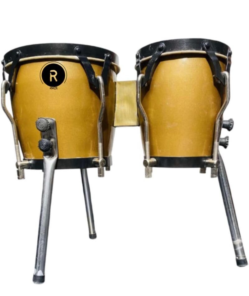Rmze Professional Bongo Drum Set – Perfect for Beginners & Professional Percussionists - Musical Instrument