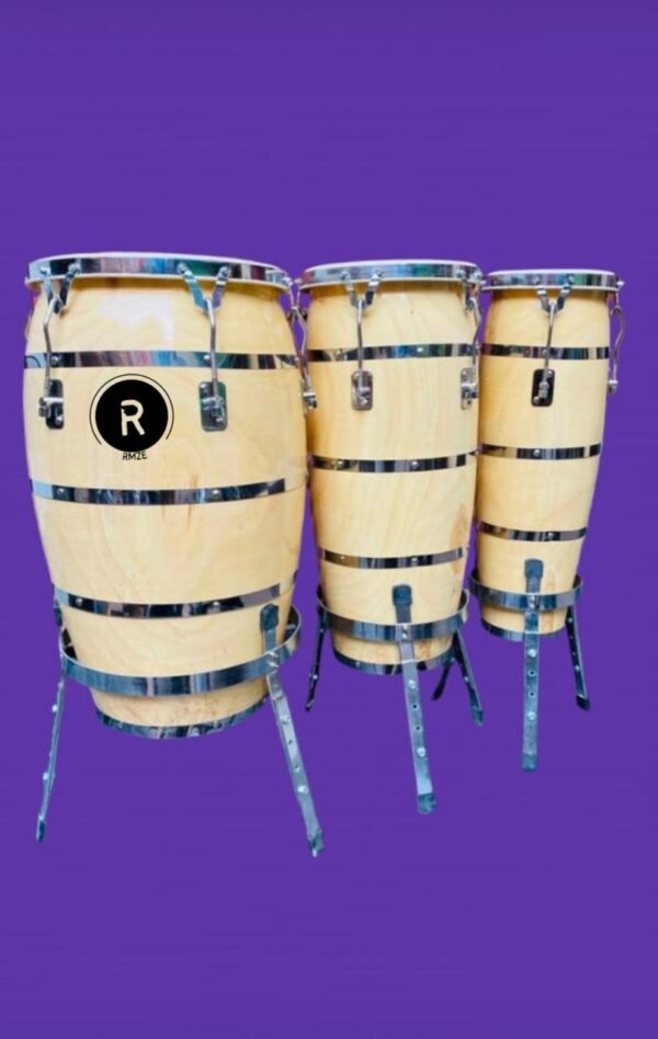 🎶 RMZE Professional Congo Drum Set – Perfect for Stage, Studio & Live Performances 🥁