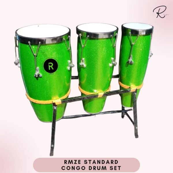 🎶 RMZE Standard Congo Drum Set – Perfect for Stage, Studio & Live Performances 🥁
