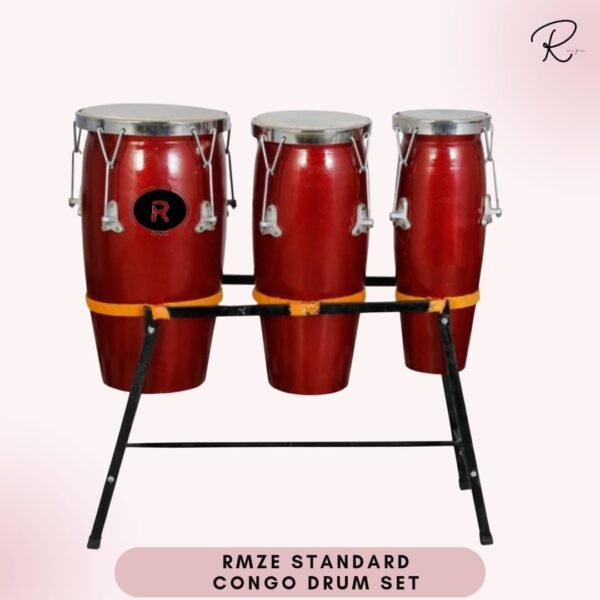 🎶 RMZE Standard Congo Drum Set – Perfect for Stage, Studio & Live Performances 🥁 (Copy)