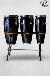 Rmze Precision-Crafted Black Congo Drum