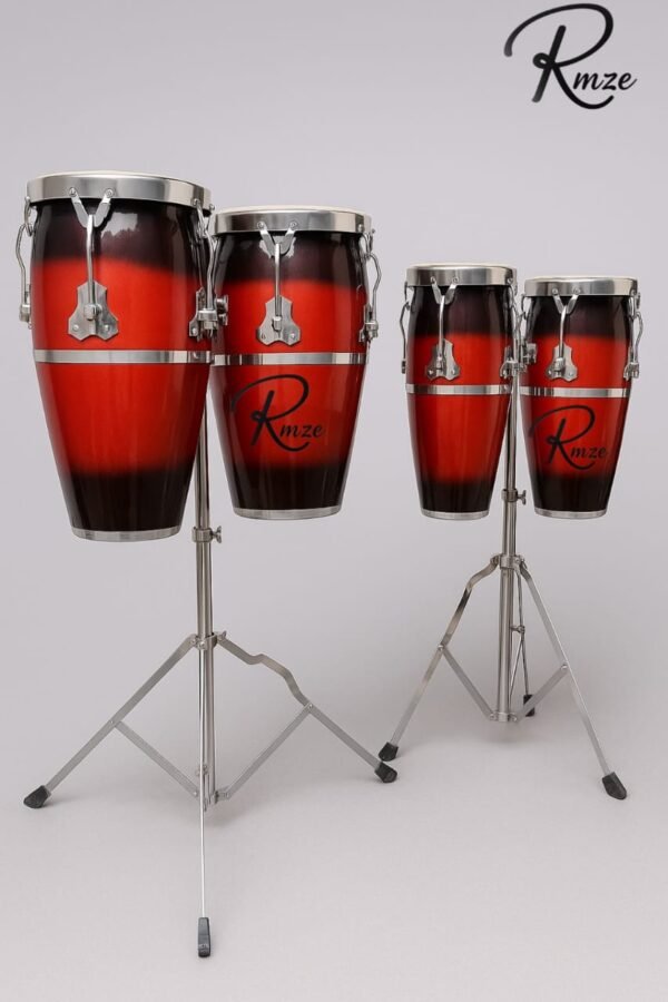Rmze Precision-Crafted Congo Drum Set – Perfect for Stage, Studio & Live Performances - Musical Instrument