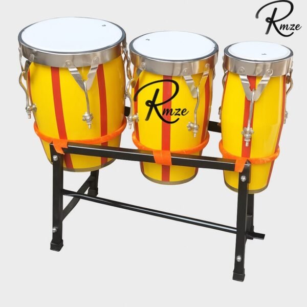 Rmze Precision Crafted Congo Drum Set – Perfect for Stage, Studio & Live Performances - Musical Instrument