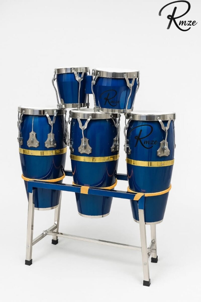 Rmze Precision-Crafted Set of Congo & Bongo Drum  – Perfect for Stage, Studio & Live Performances