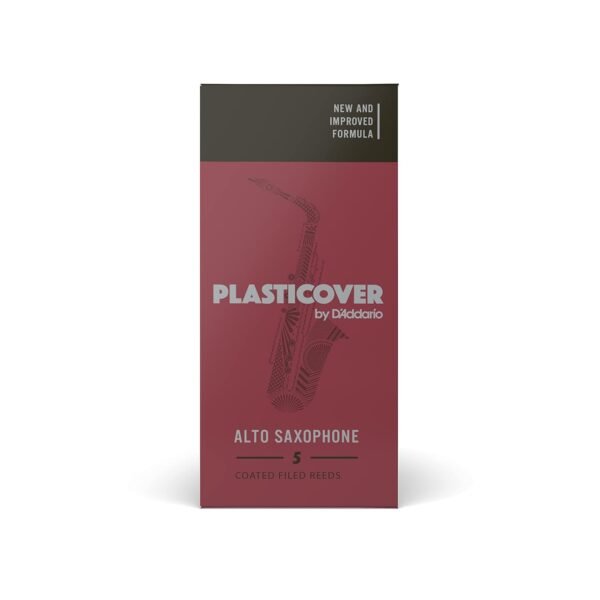 Rico Plasticover Alto Saxophone Reeds – (Strength 2.5/Pack of 5) | Premium Quality & Rich Sound