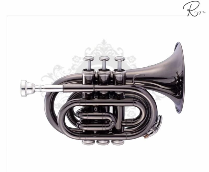 Rmze Standard Black Pocket Trumpet Set – Musical Instruments