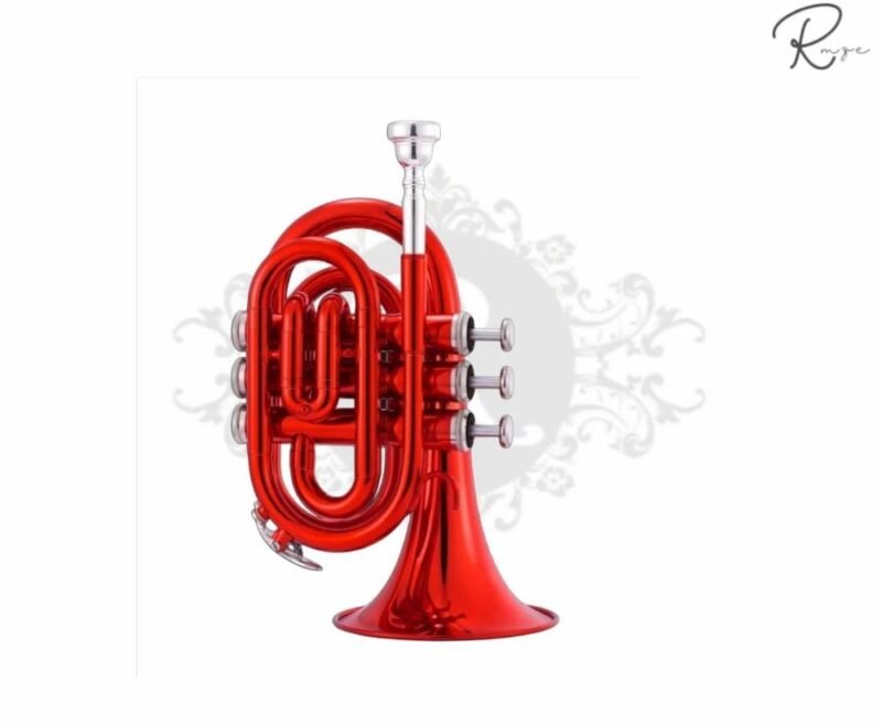 Rmze Professional Magic Red Pocket Trumpet – Musical Instruments