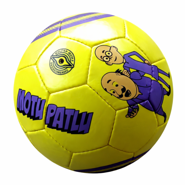 Kids Football Size 3 | Soft PU Football for Children | Cartoon Design Training Soccer Ball | Indoor & Outdoor Play