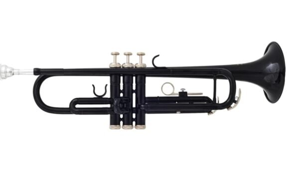 Rmze Professional Bb Brass Trumpet for Beginners & Professionals – Black-103 Trumpet Set – Musical Instrument