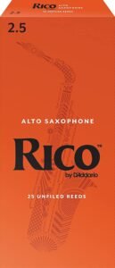 Rico Alto Saxophone Reeds Pack of 25