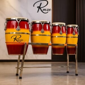 Rmze Precision-Crafted Red Congo Drum