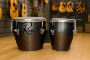 Rmze Precision-Crafted Grey Bongo Drum