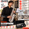RMZE silver alto saxophone with premium brass construction and smooth keywork