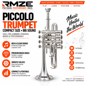 Piccolo Trumpet – Compact Size, Big Sound | Silver Finish