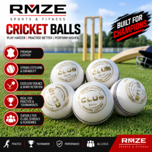 Cricket Ball – Genuine Leather Club Cricket Ball for Practice & Tournaments